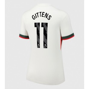 Chelsea Jamie Gittens #11 Bortatröja Kvinnor 2025-26 Kortärmad